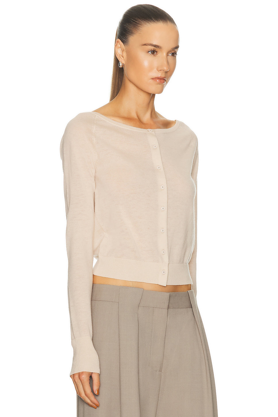 Merino Wool Ballet Cardigan