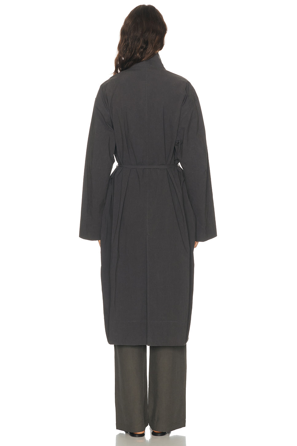Technical Cotton Cocoon Coat