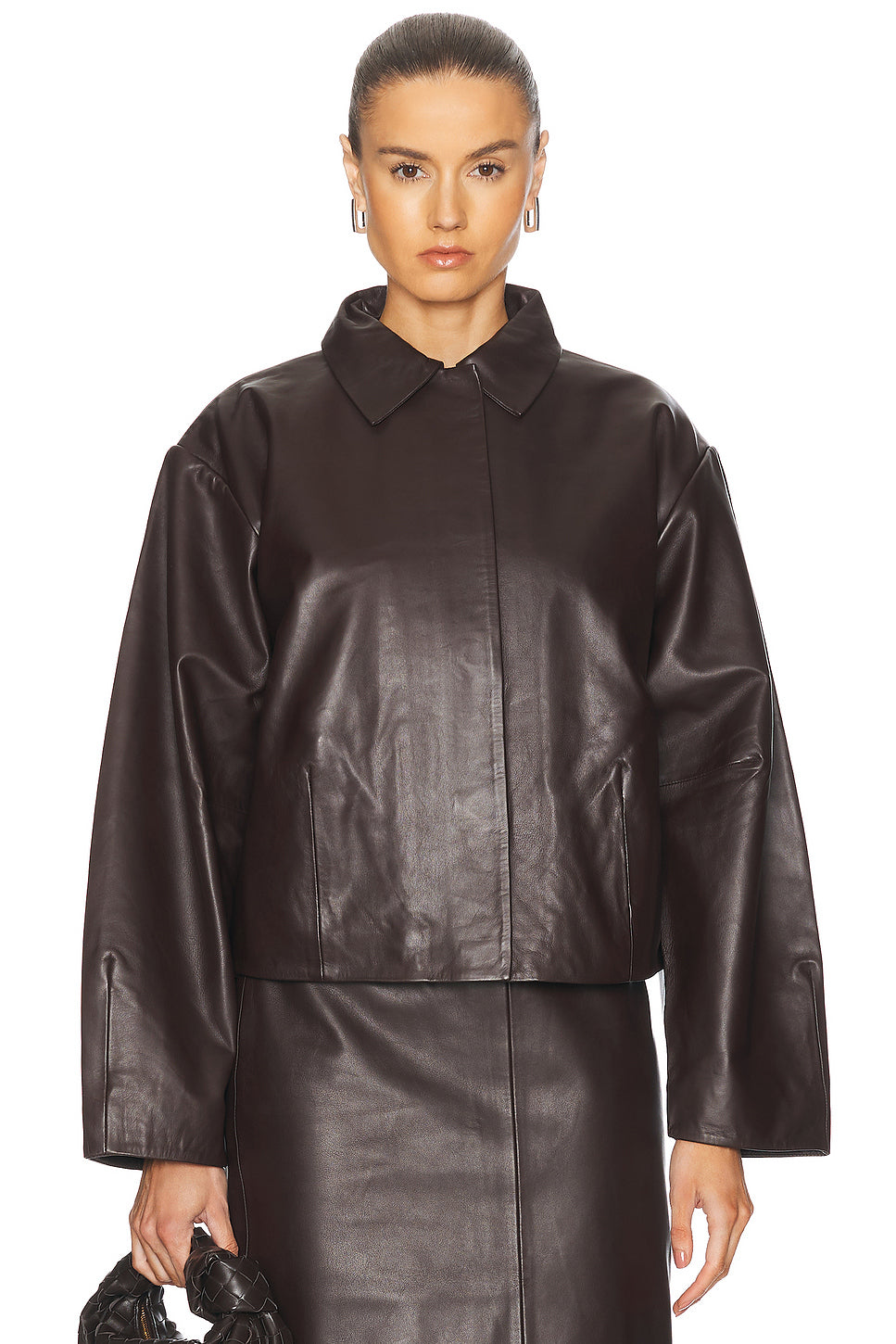 Cocoon Leather Jacket