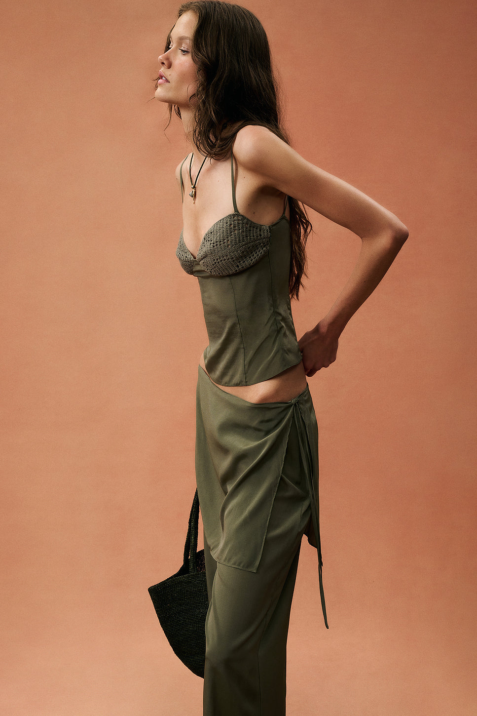 for FWRD Transparent Sarong Pant