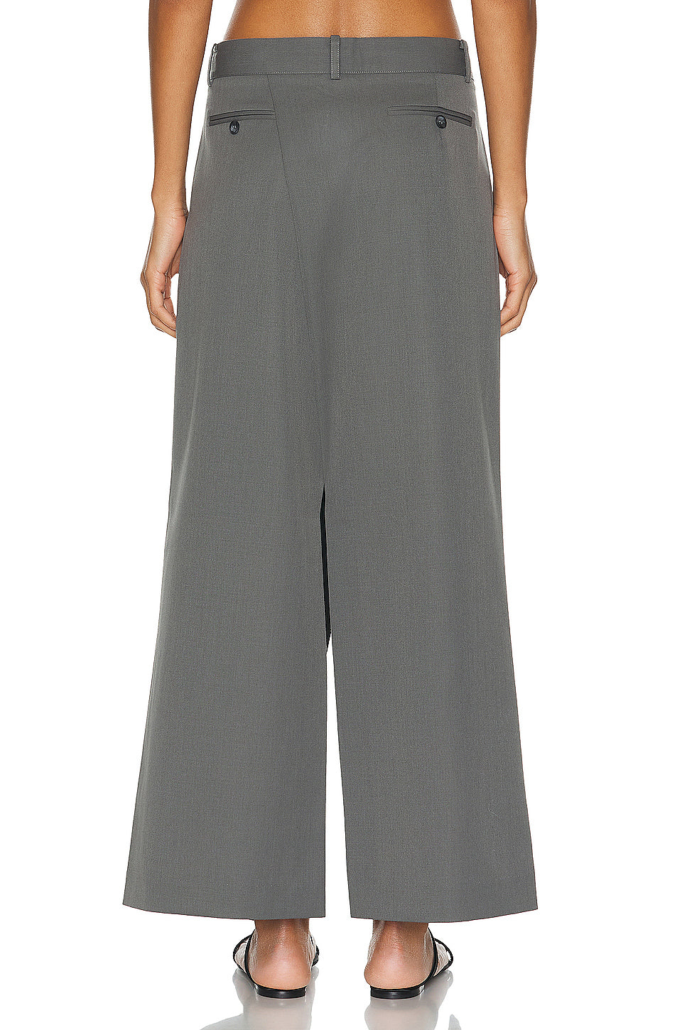 Deconstructed Waist Maxi Skirt