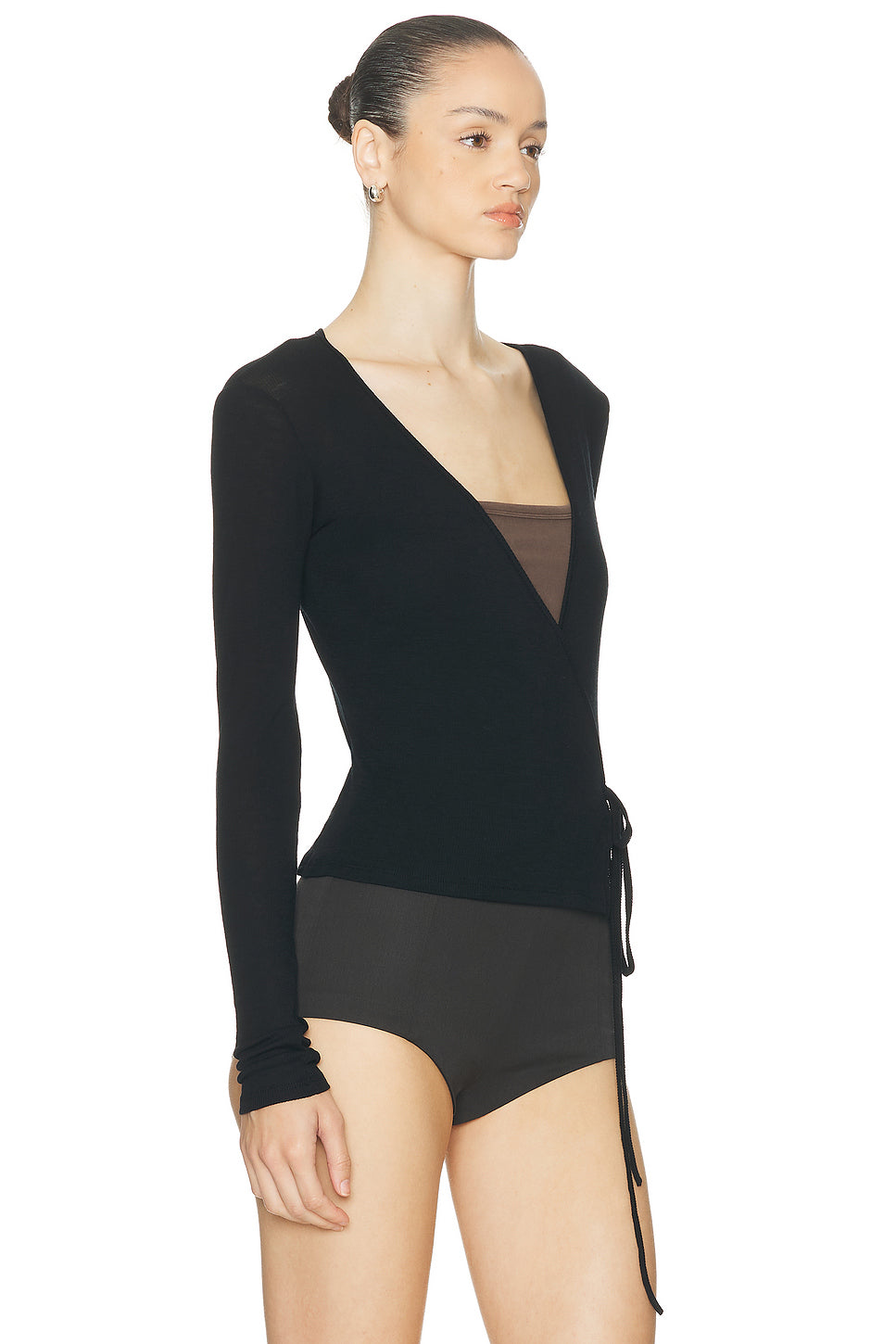 Baby Wool Wrap Top