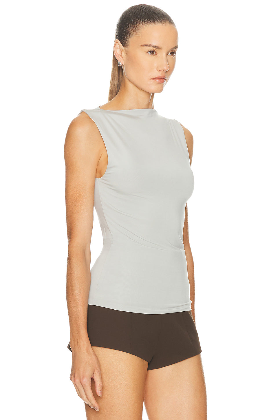 Cupro Jersey Top