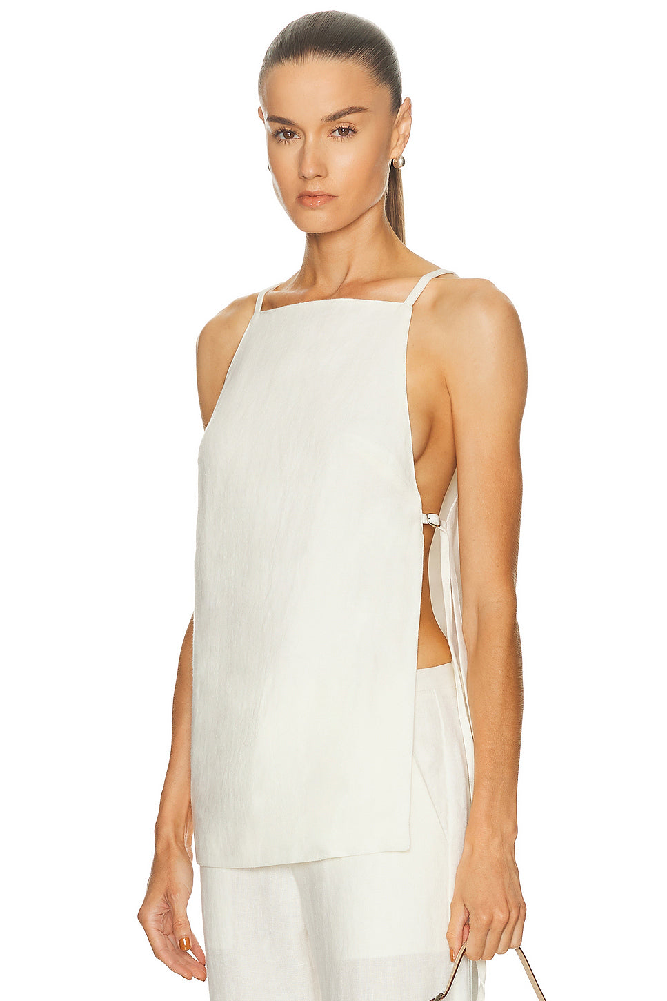 Belted Side Detail Top