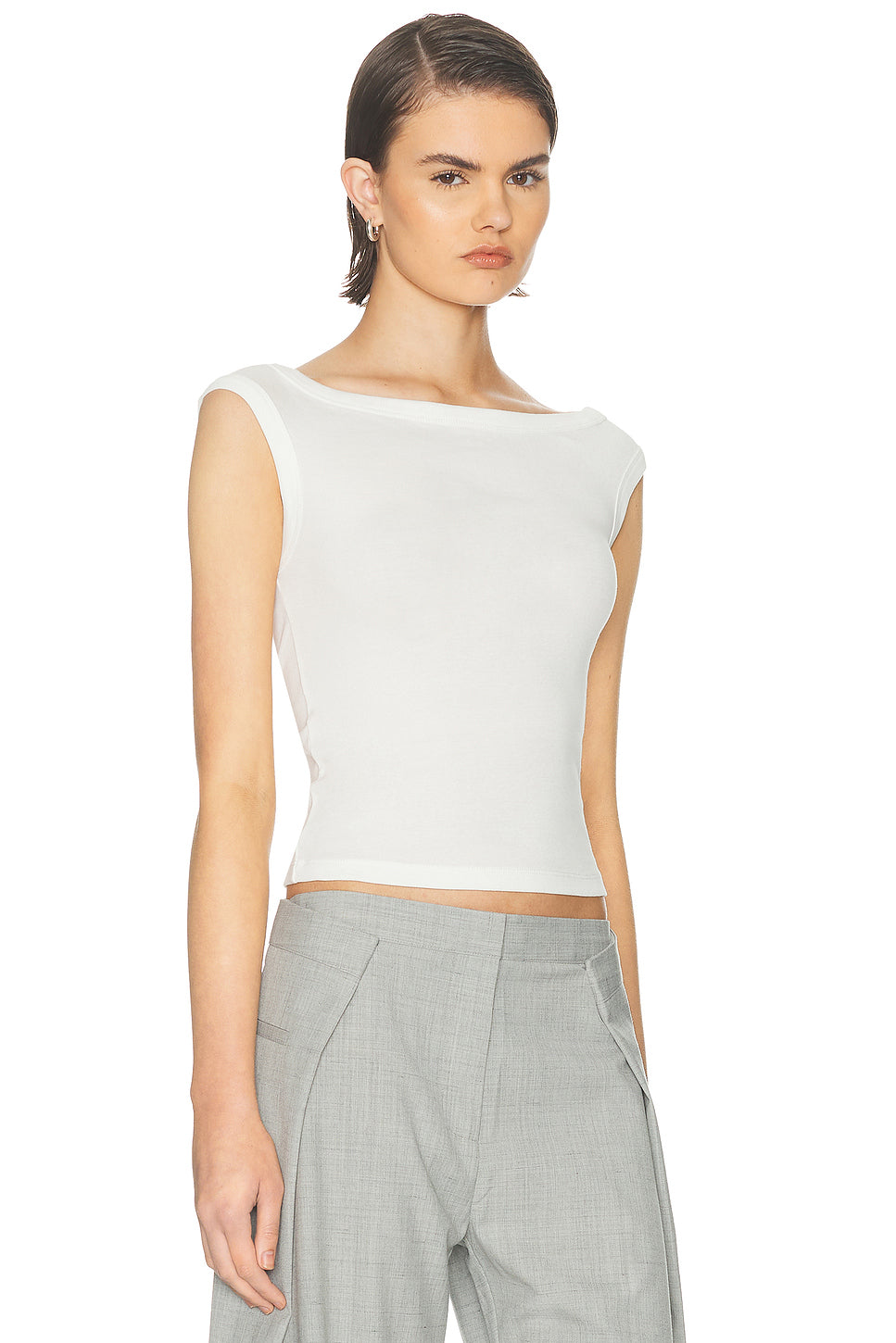 Organic Cotton Off Shoulder Top