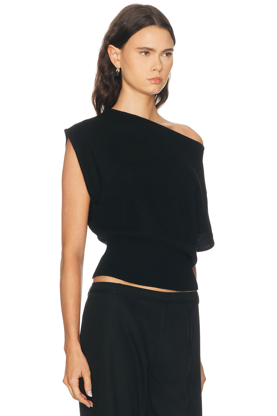 Cashmere Asymmetric Top