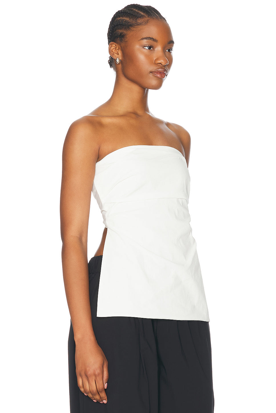 Strapless Tie Back Top