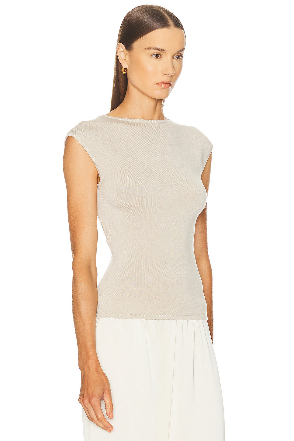 Sculpted Ballet Knit Top