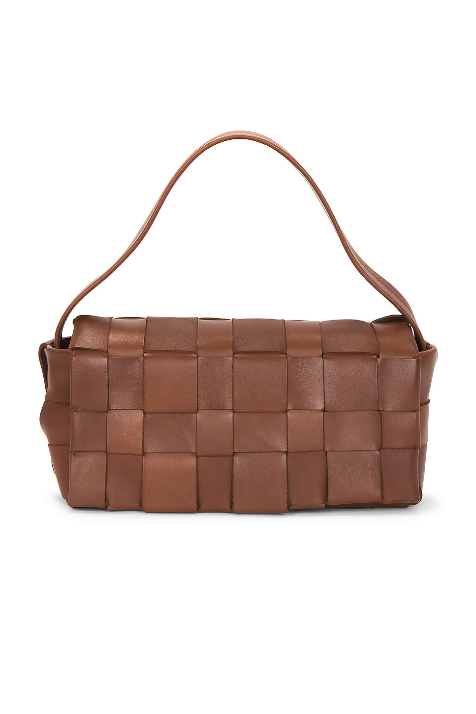 Woven Envelope Slim Tote Bag