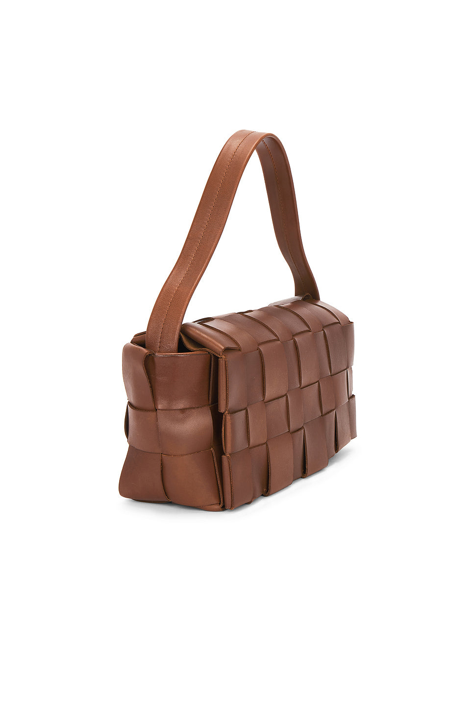 Woven Envelope Slim Tote Bag