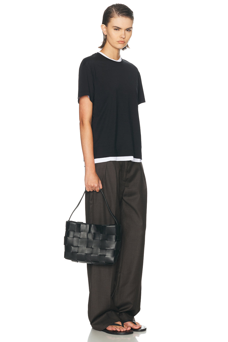 Woven Mini Tote Bag