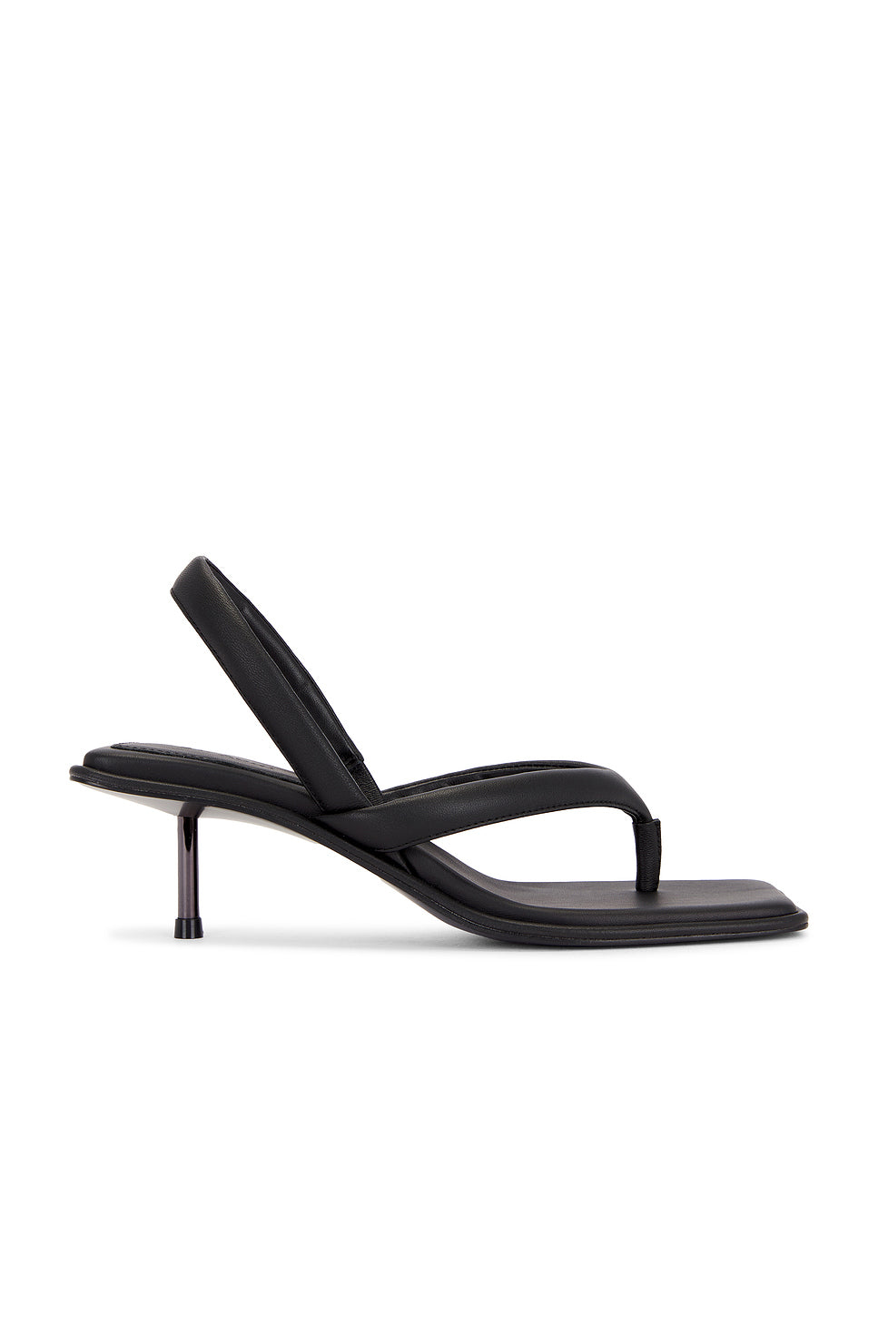 Sling Back Thong Heel