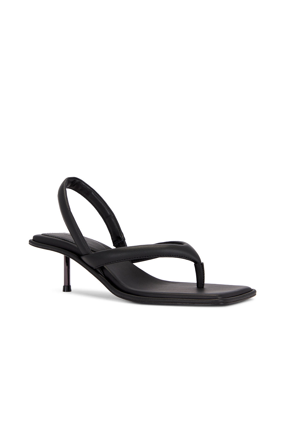 Sling Back Thong Heel