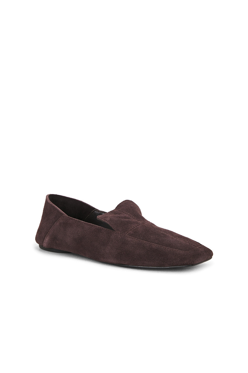 Suede Minimal Flat Loafer