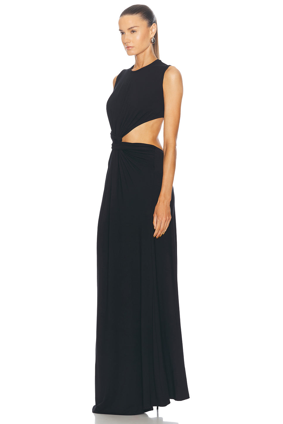 Twisted Cutout Maxi Dress