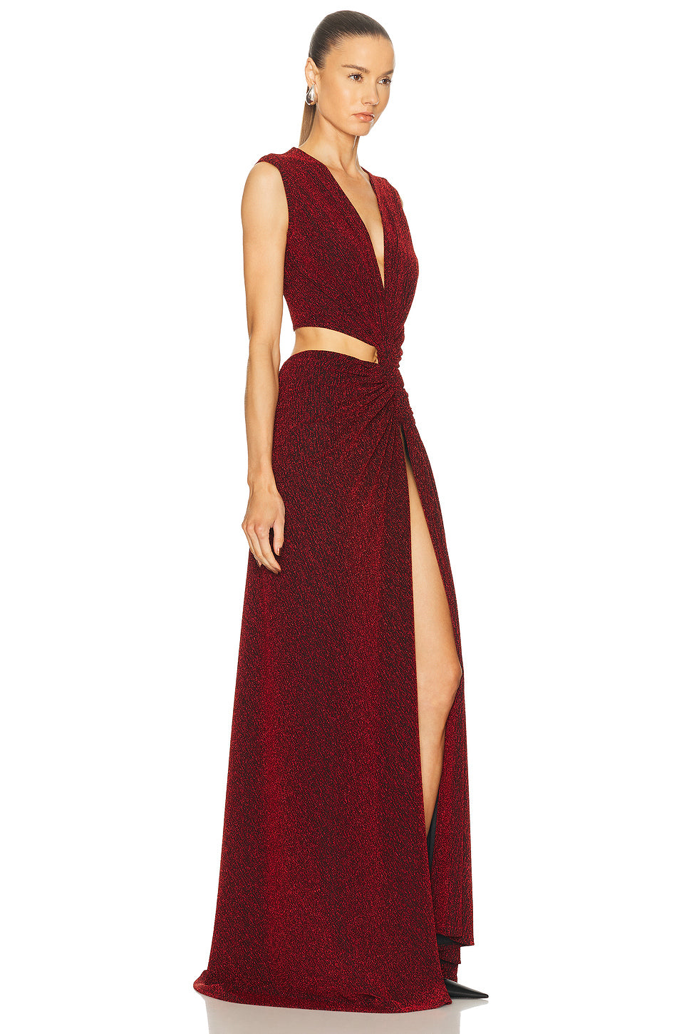 Triple Loop Knit Dress