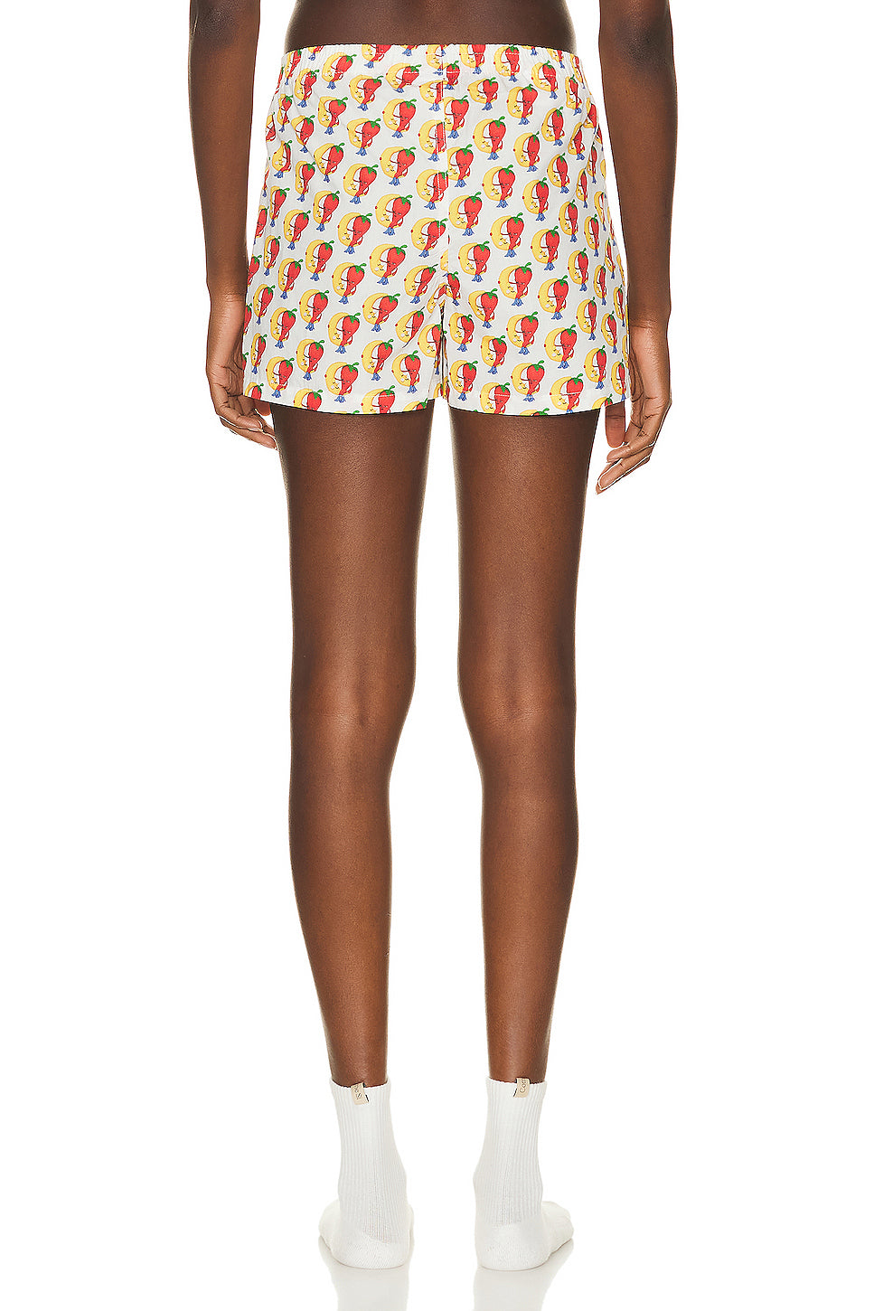 Unisex Shana Moon Strawberry Logo Boxers Woven