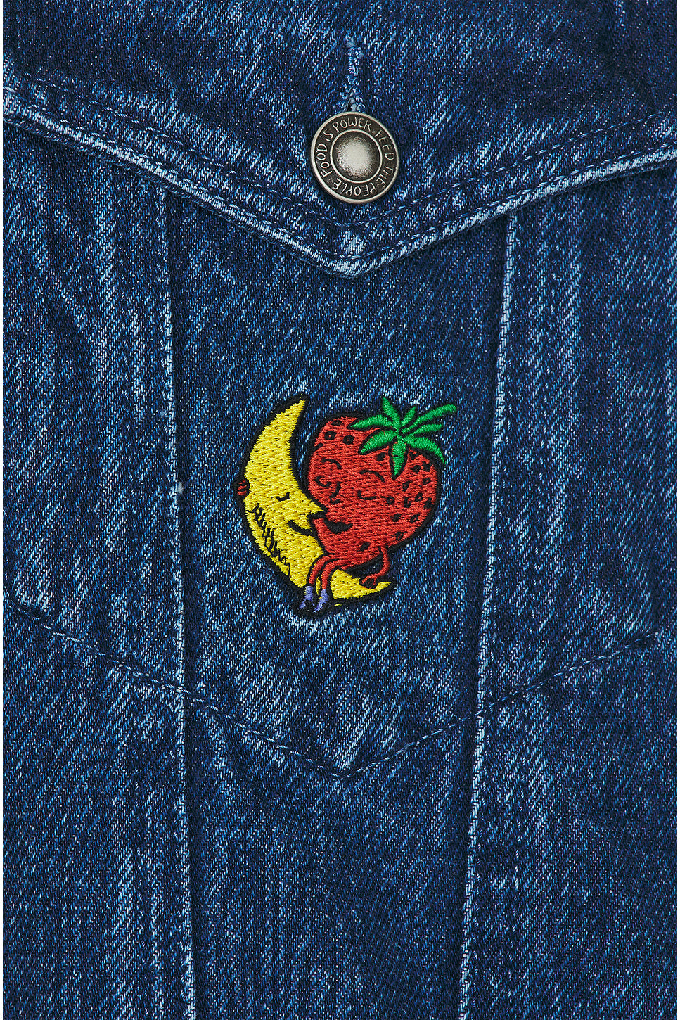 Perennial Logo Denim Trucker Jacket