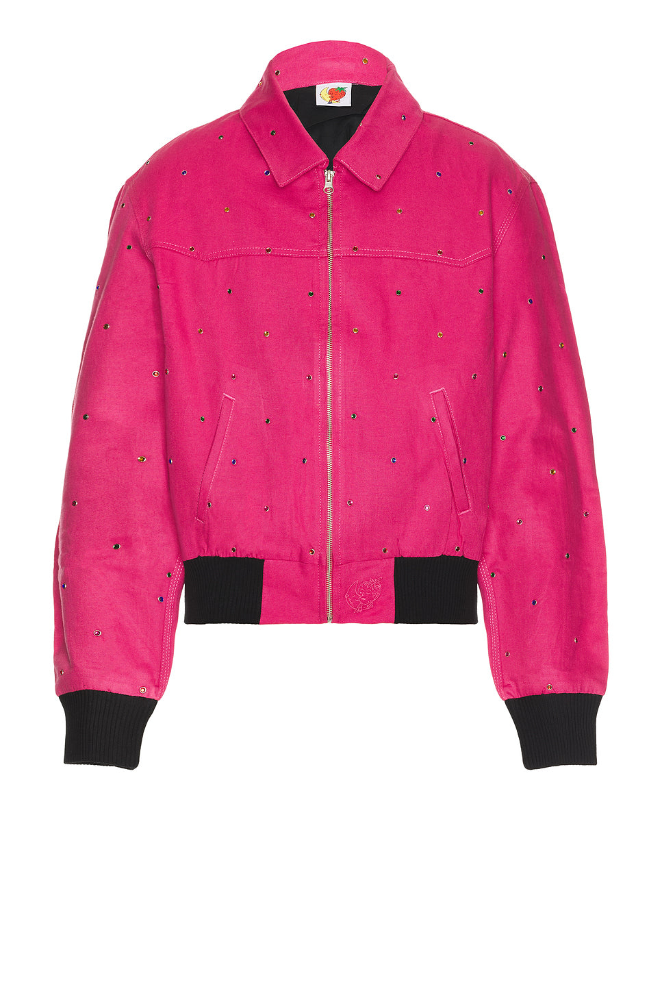 Studded Work Jacket Woven