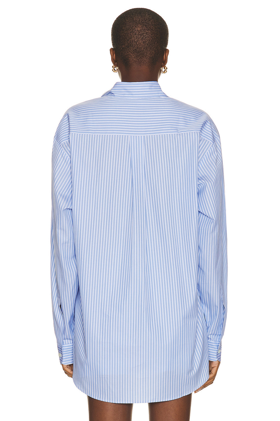 Unisex Samira Nasr Striped Shirt Woven