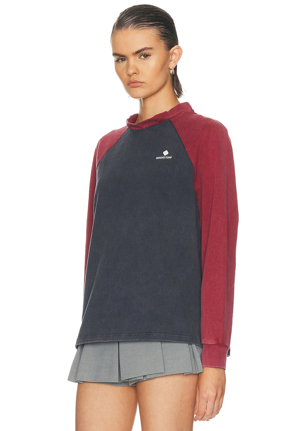 Crewneck Long-Sleeve Tee