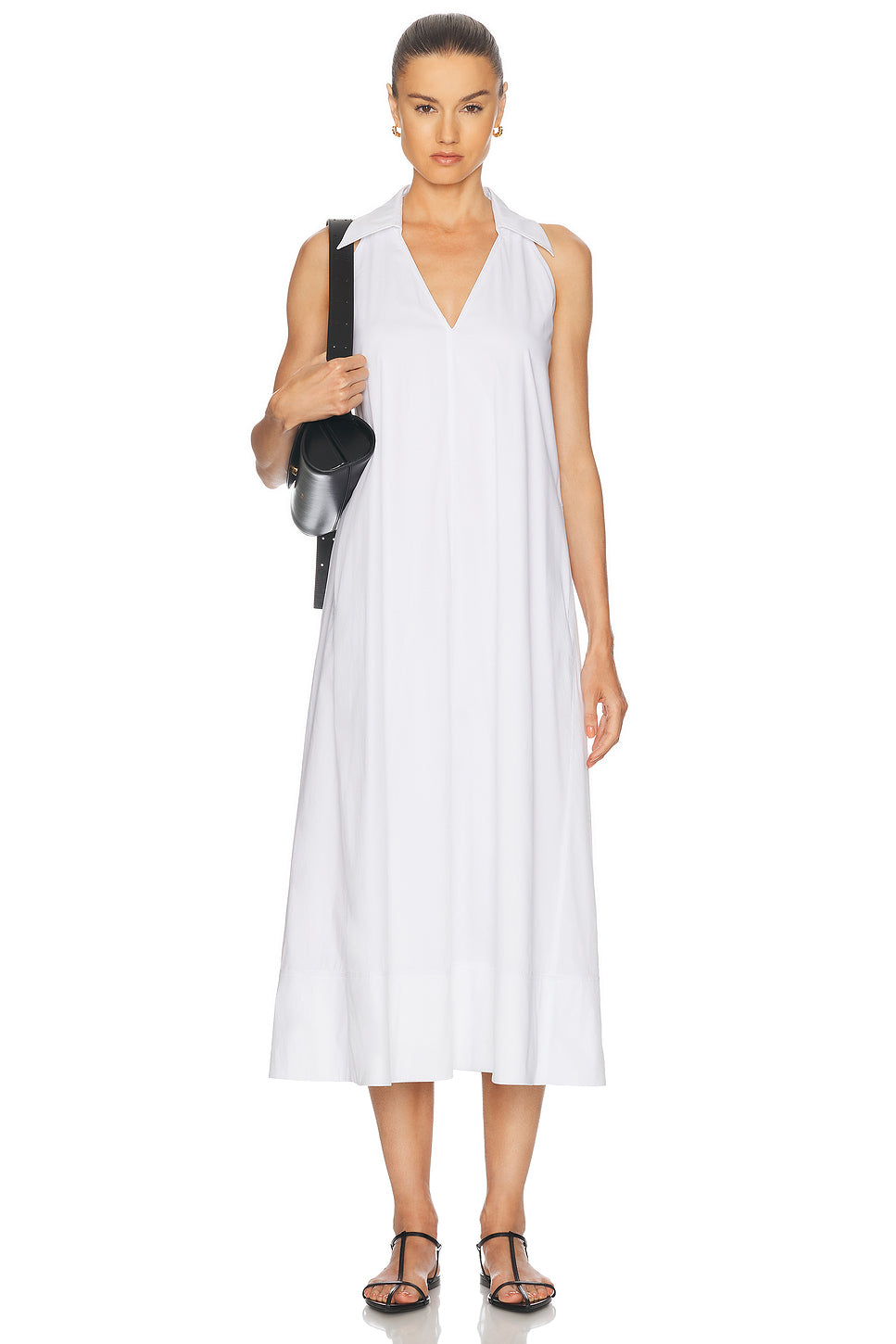 Nava Poplin Midi Dress