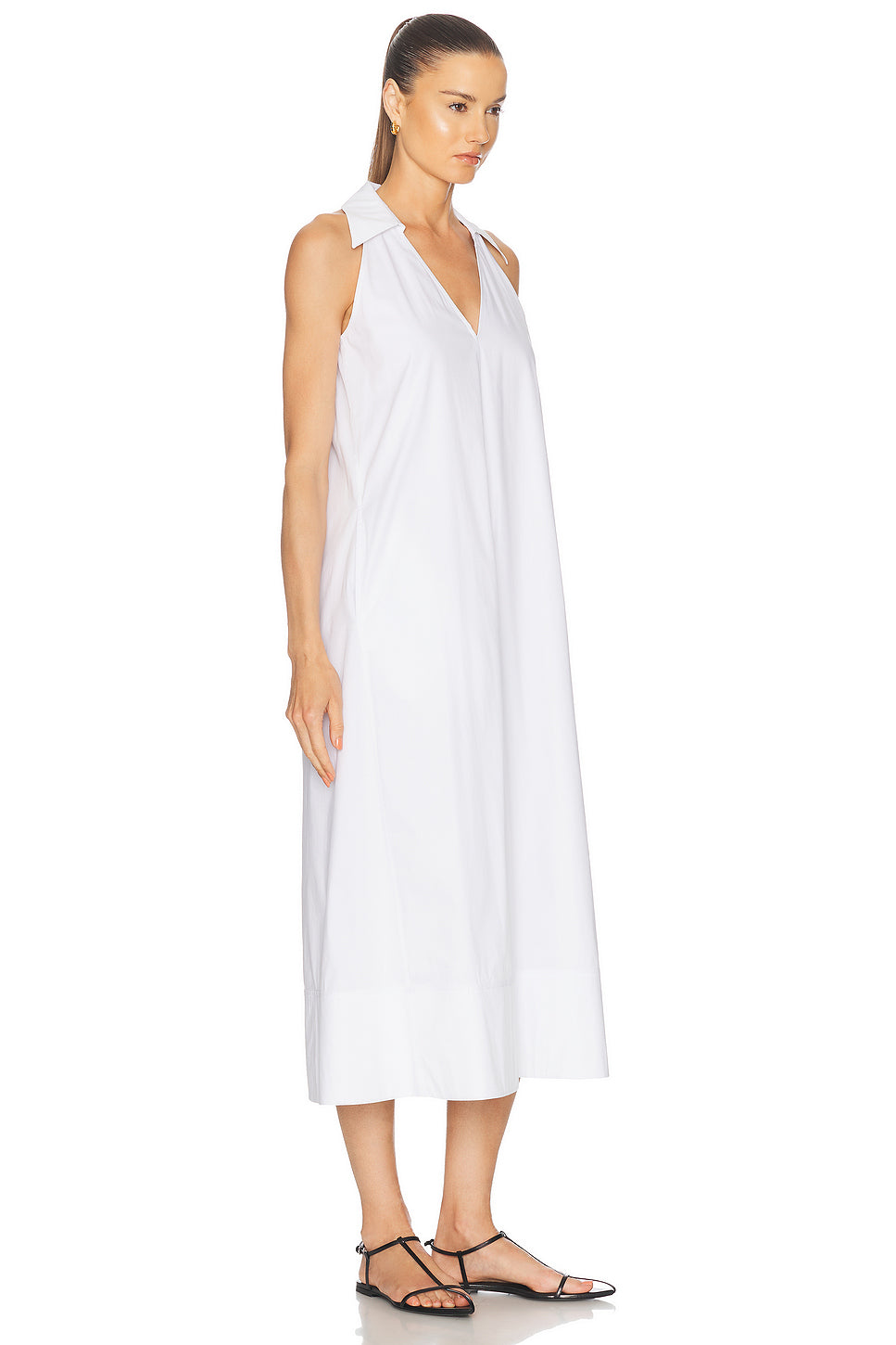 Nava Poplin Midi Dress