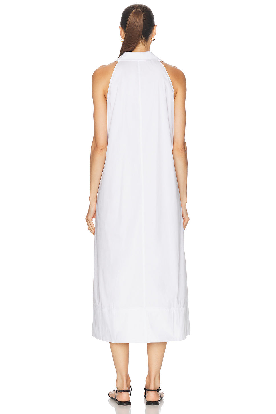 Nava Poplin Midi Dress