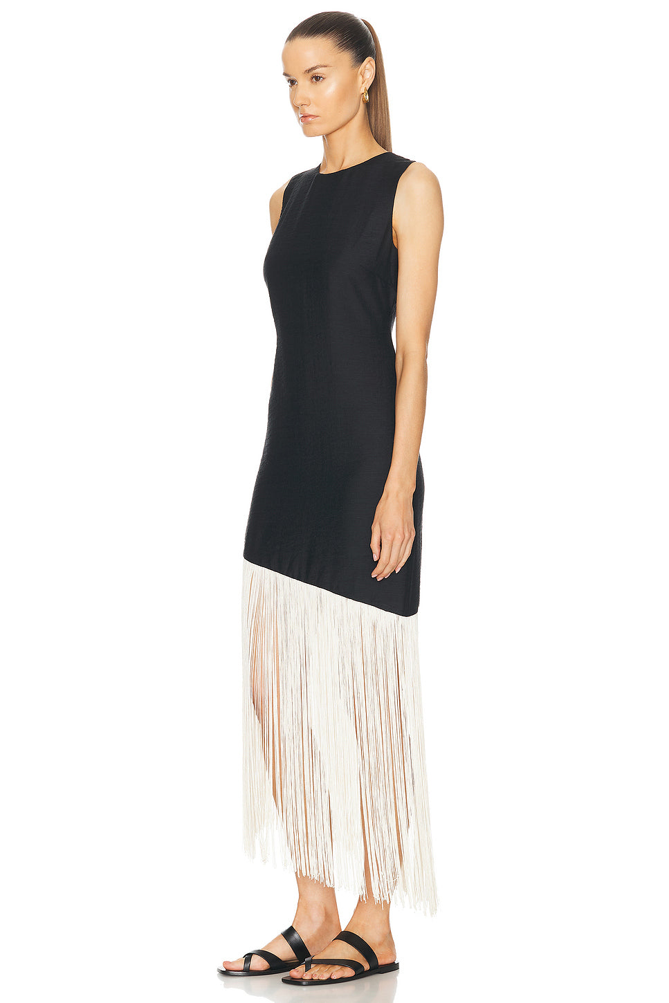 Casablanca Fringe Dress