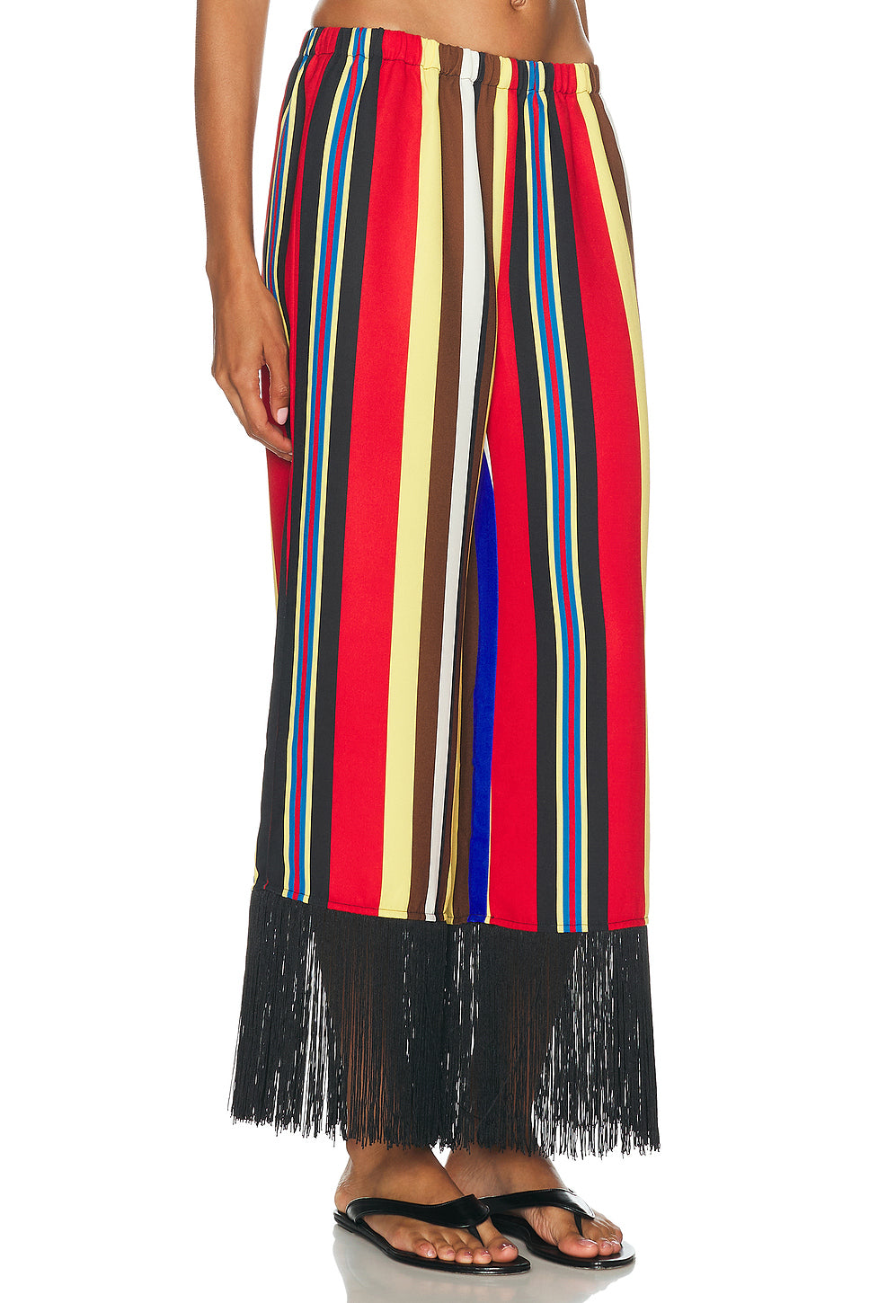 Nella Crepe Fringe Pant