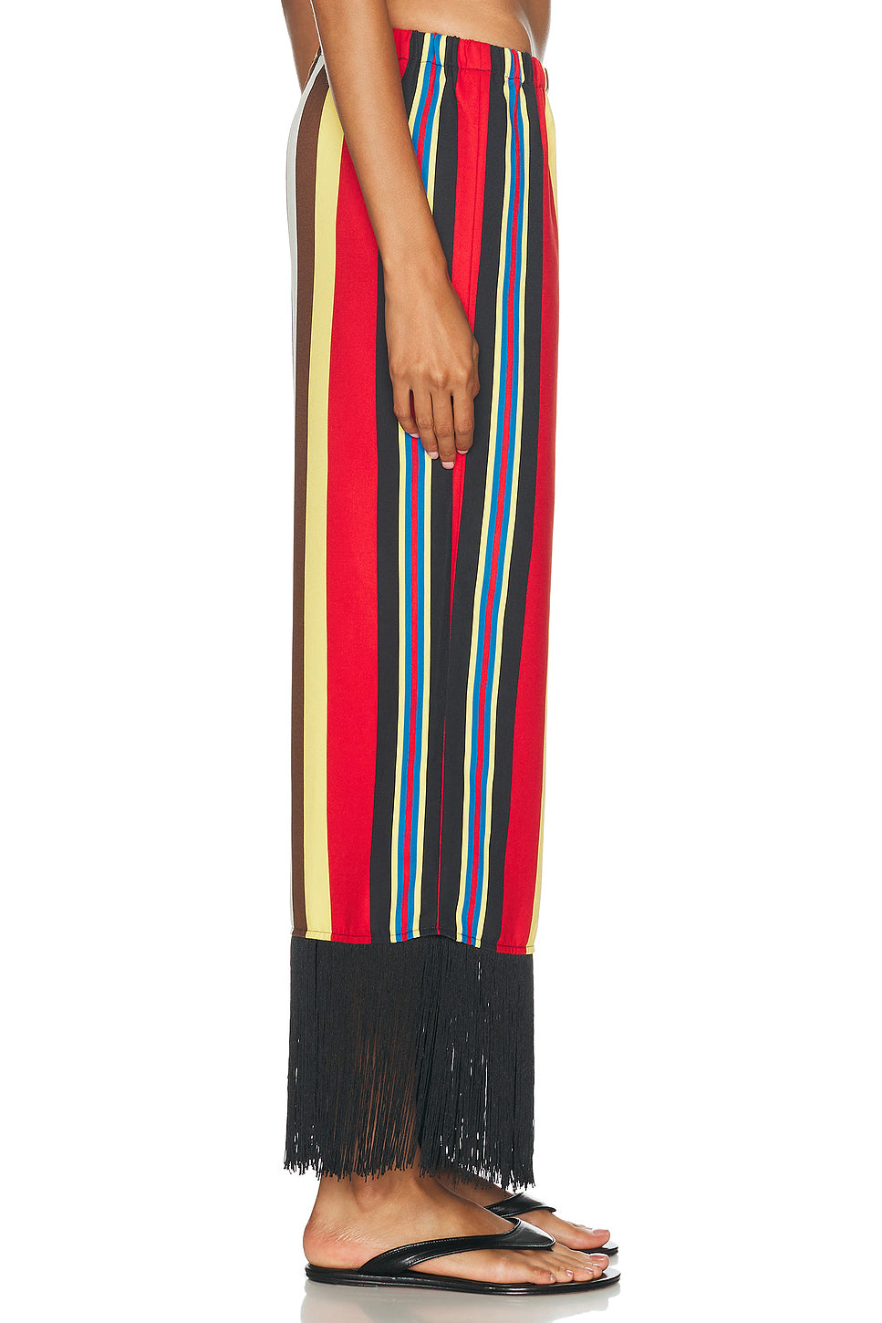Nella Crepe Fringe Pant