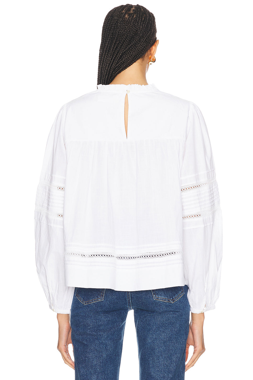 Bianco Blouse Top