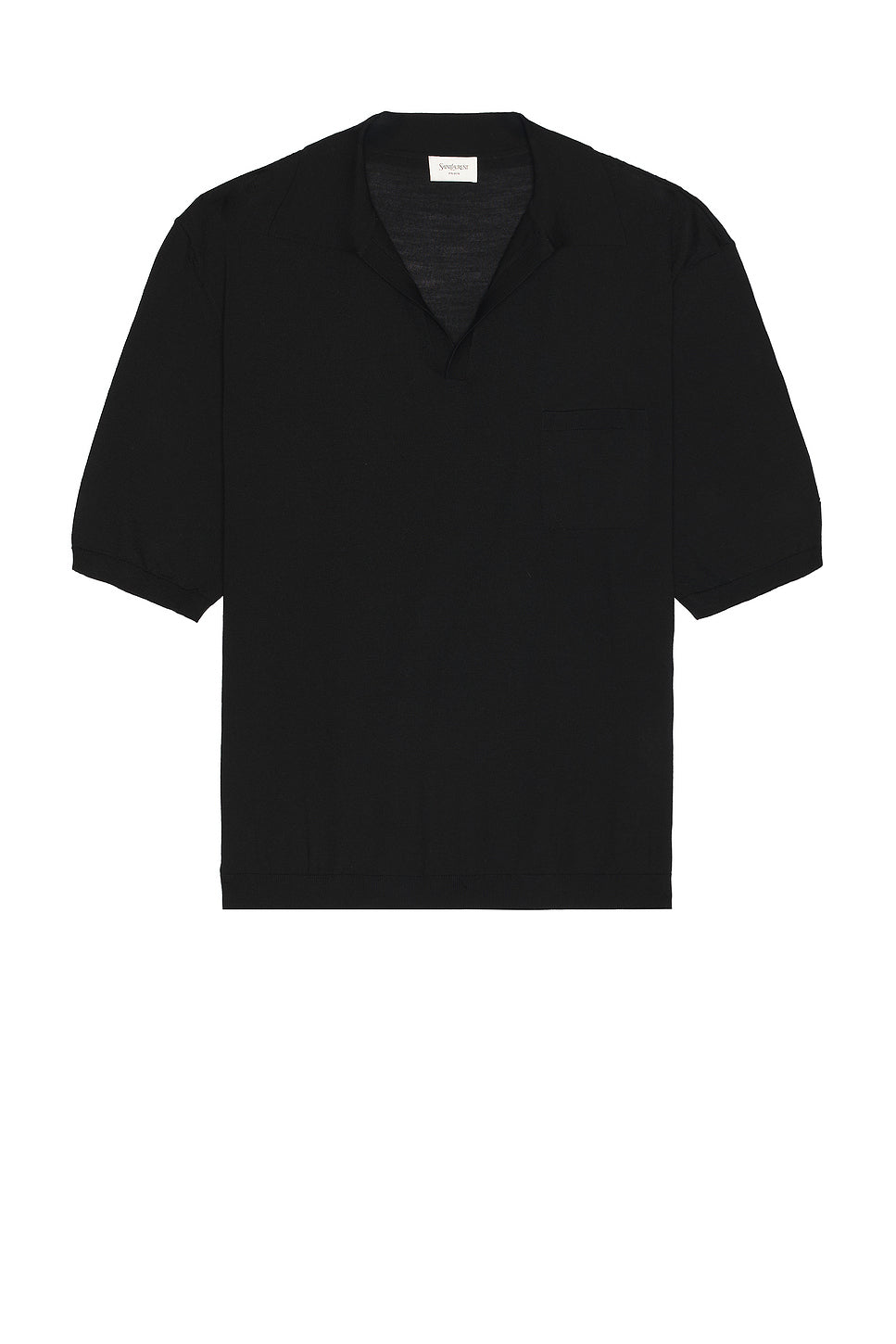 Short Sleeve Polo Sweater