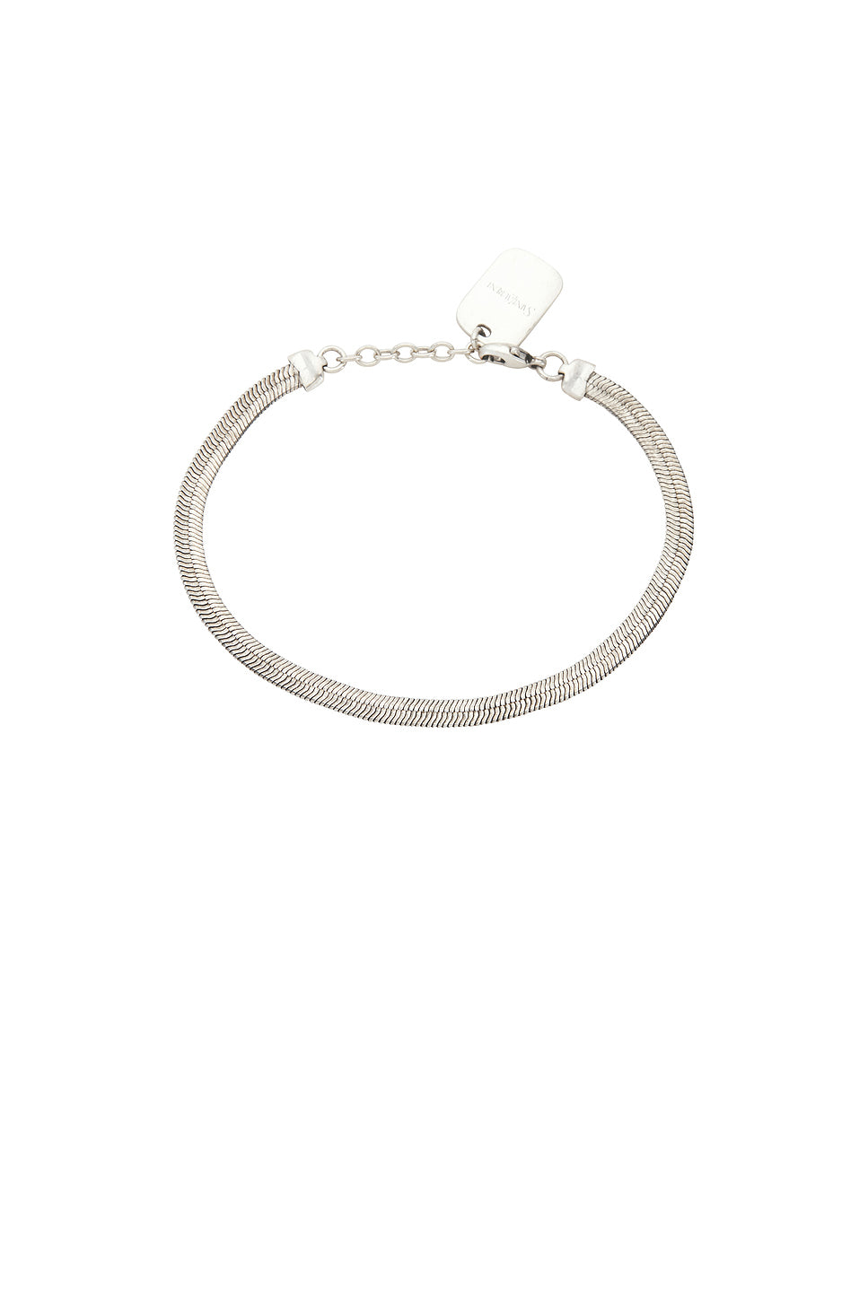 Flat Snake Chain Bracelet