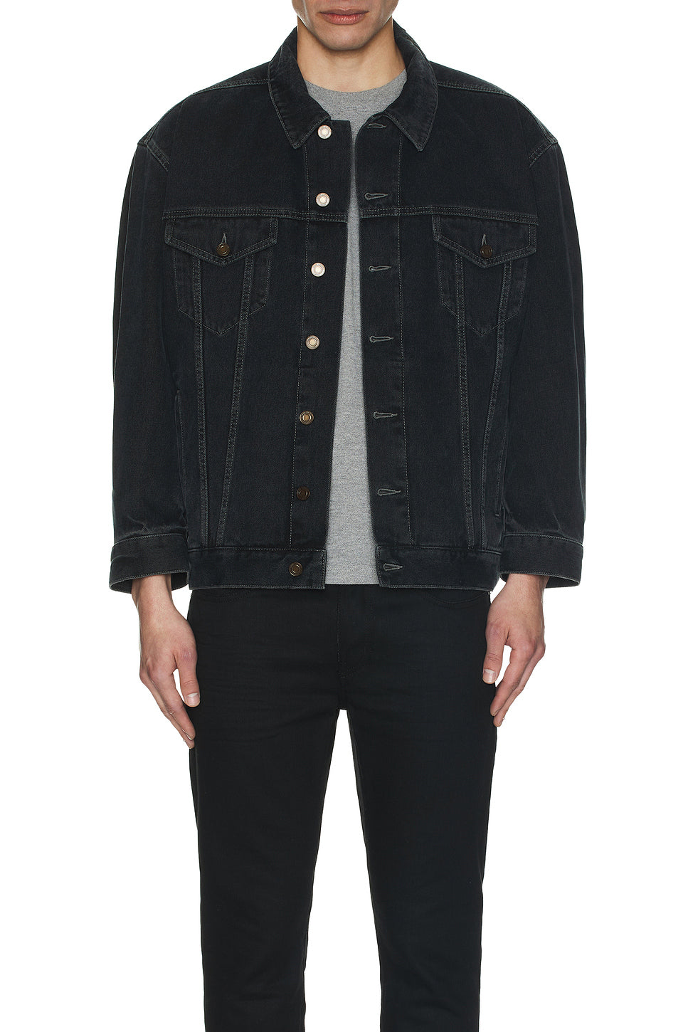 Egg Shape Denim Jacket