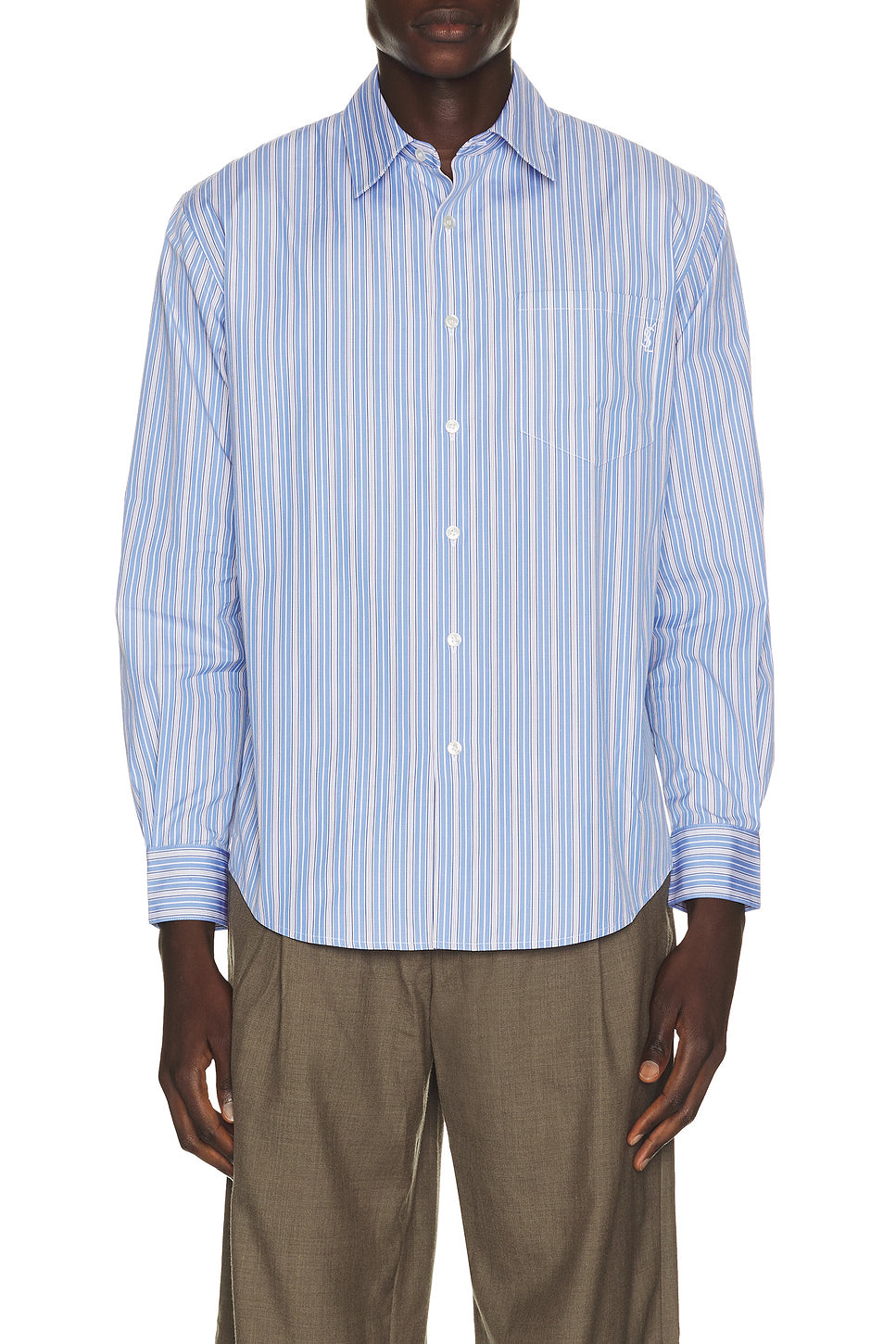 Boxy Chalk Blue Black
