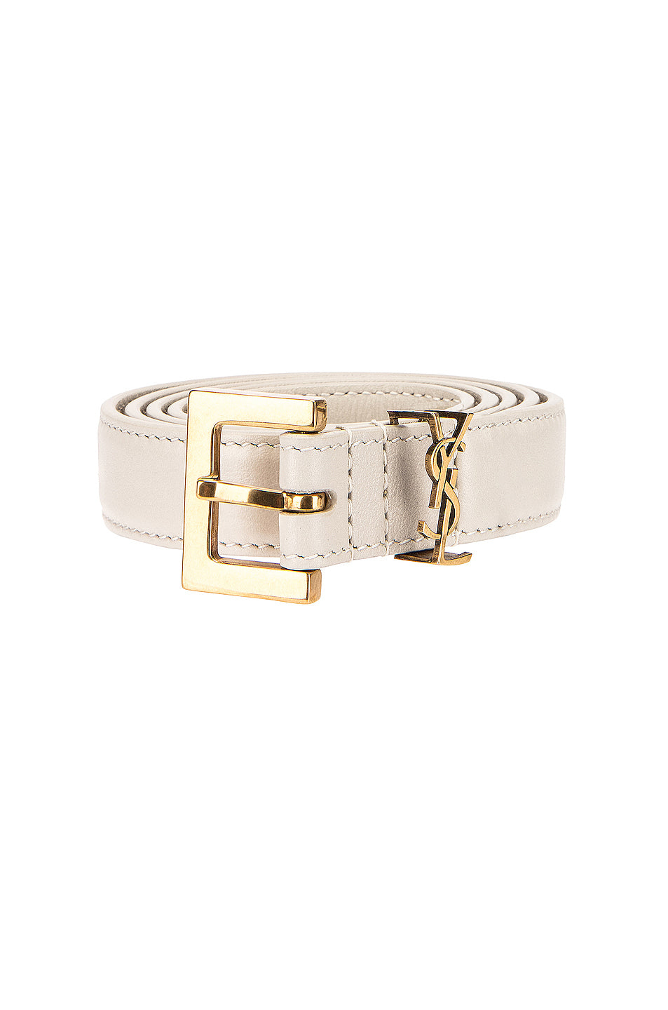 Logo Leather Belt