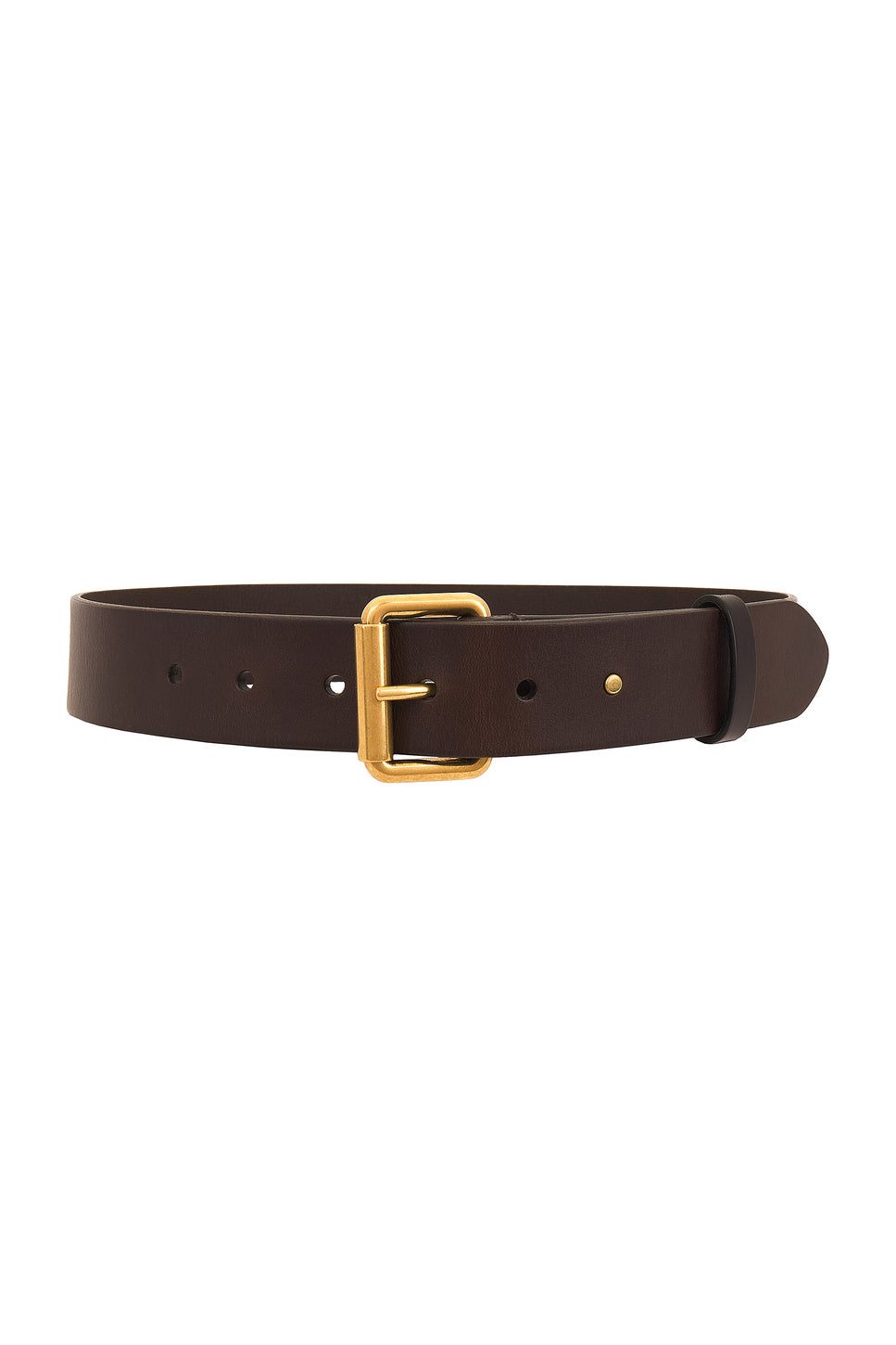 Vegan Leather Square Belt