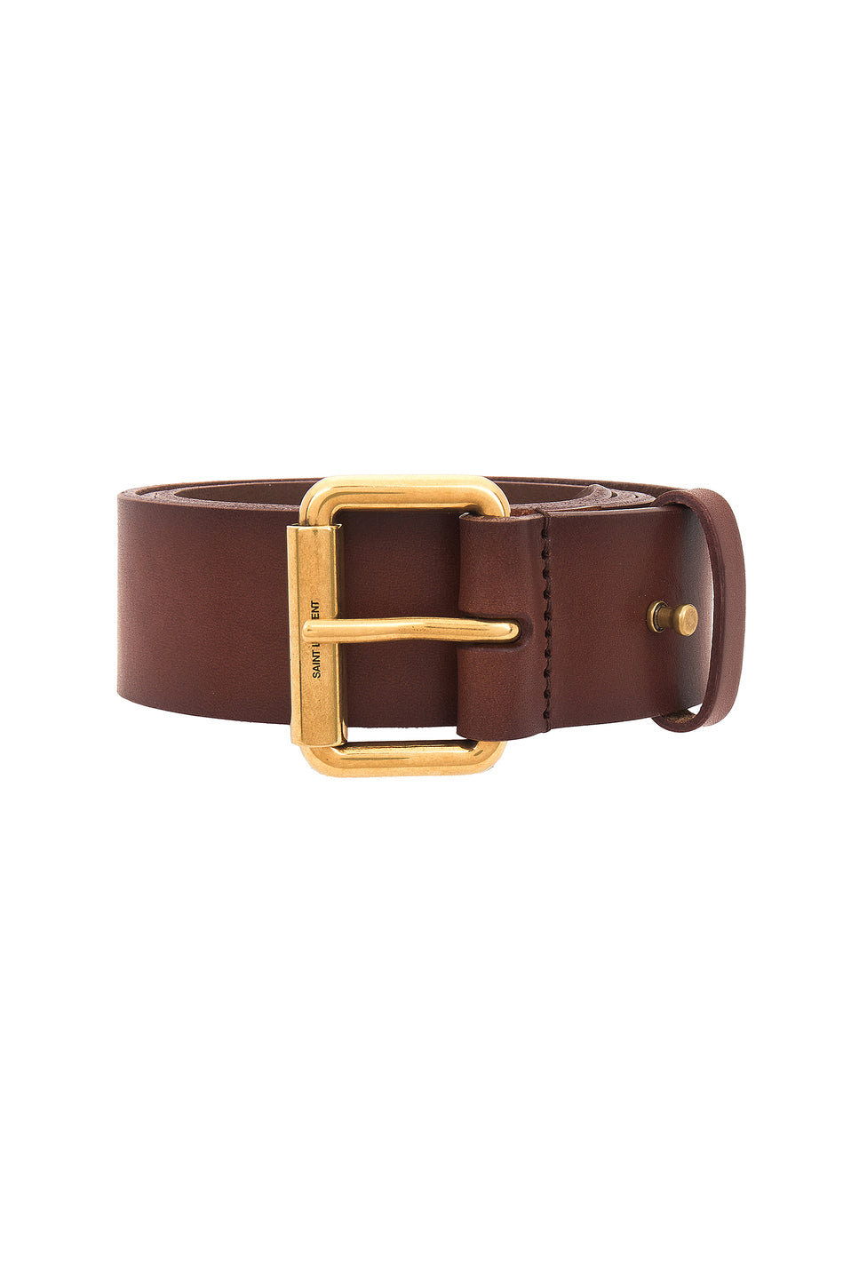 Vegan Leather Square Belt