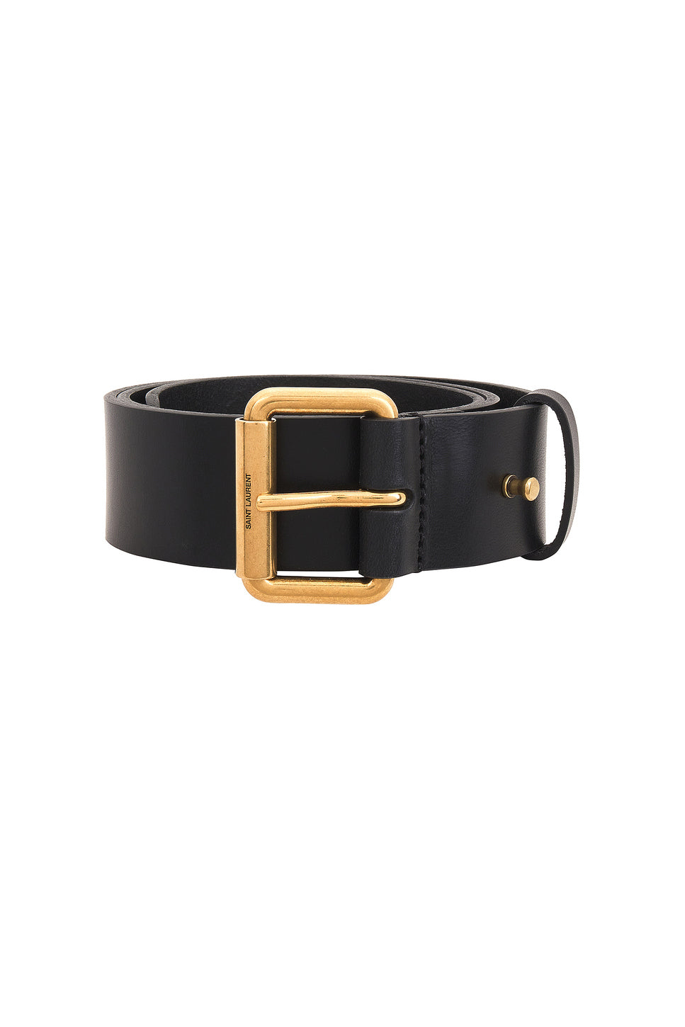 Vegan Leather Square Belt