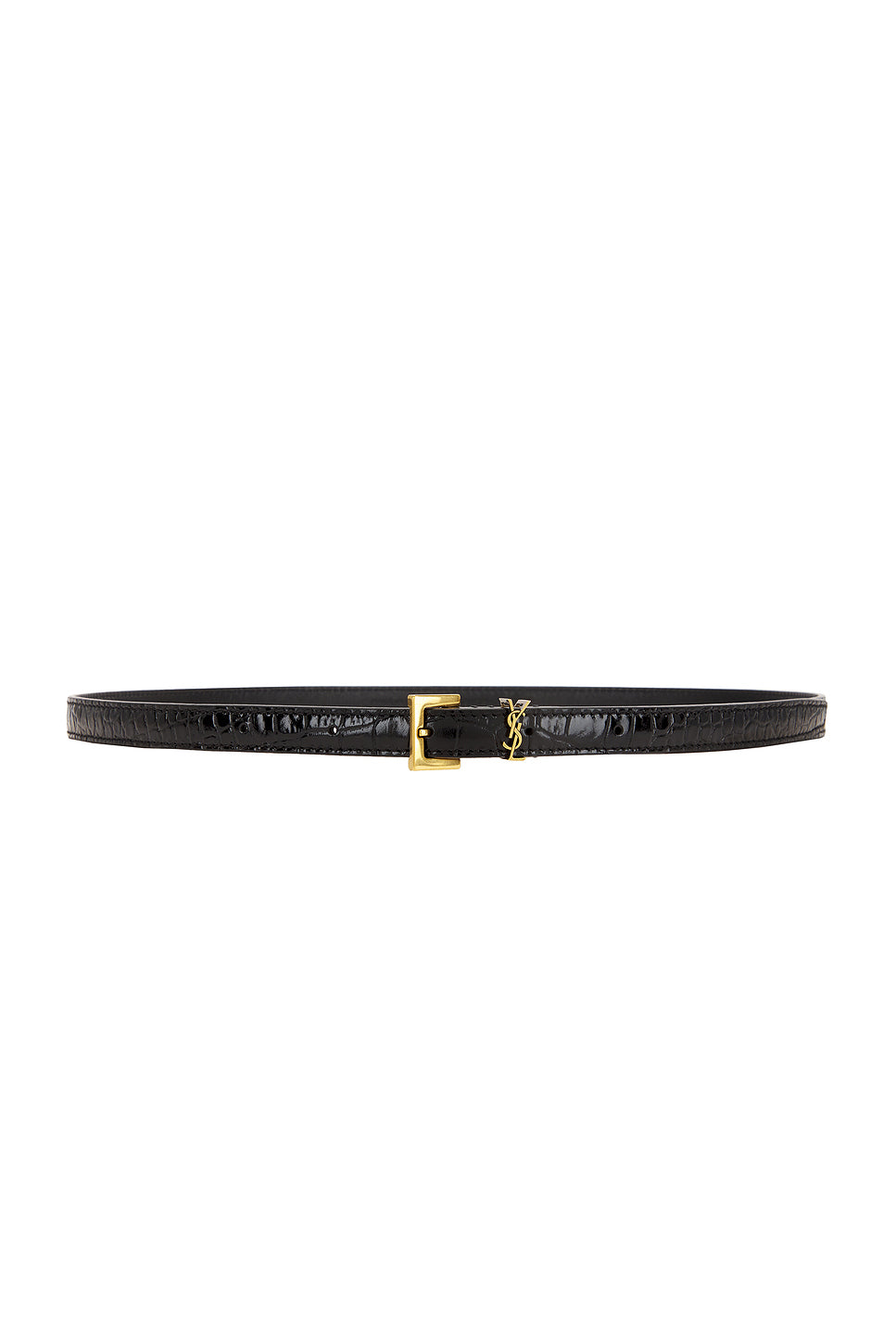 Cassandre Thin Leather Belt