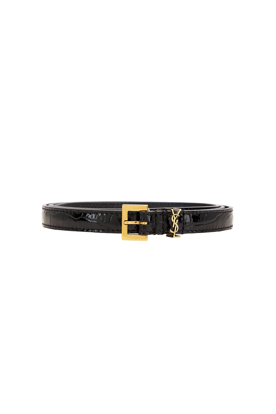 Cassandre Thin Leather Belt