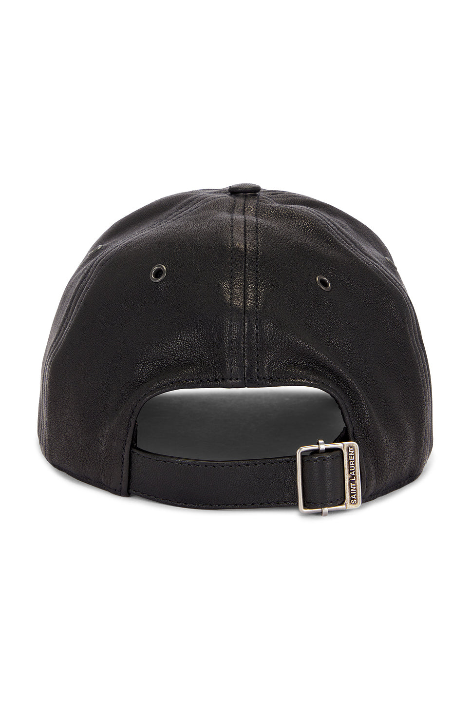 Leather Cap With Small Visor