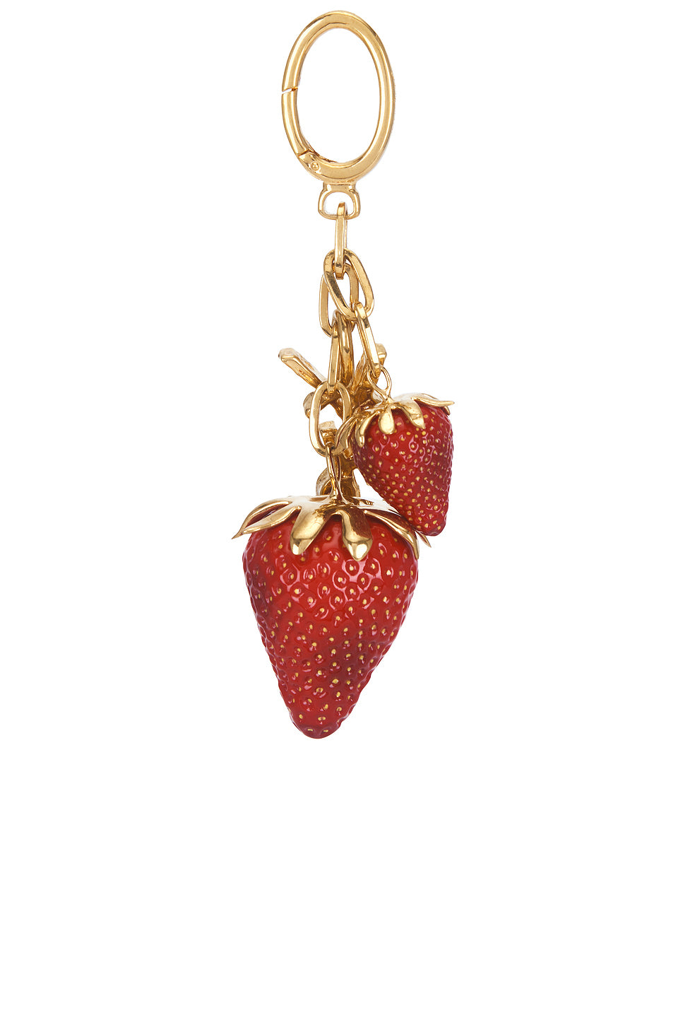 Porte Clefs Fraises Charm