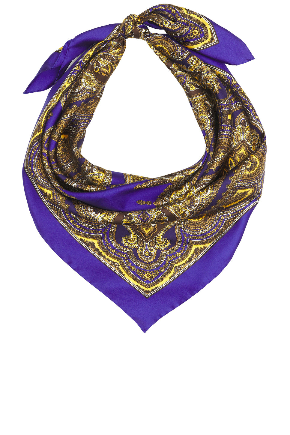 Vintage Paisley Carre Scarf