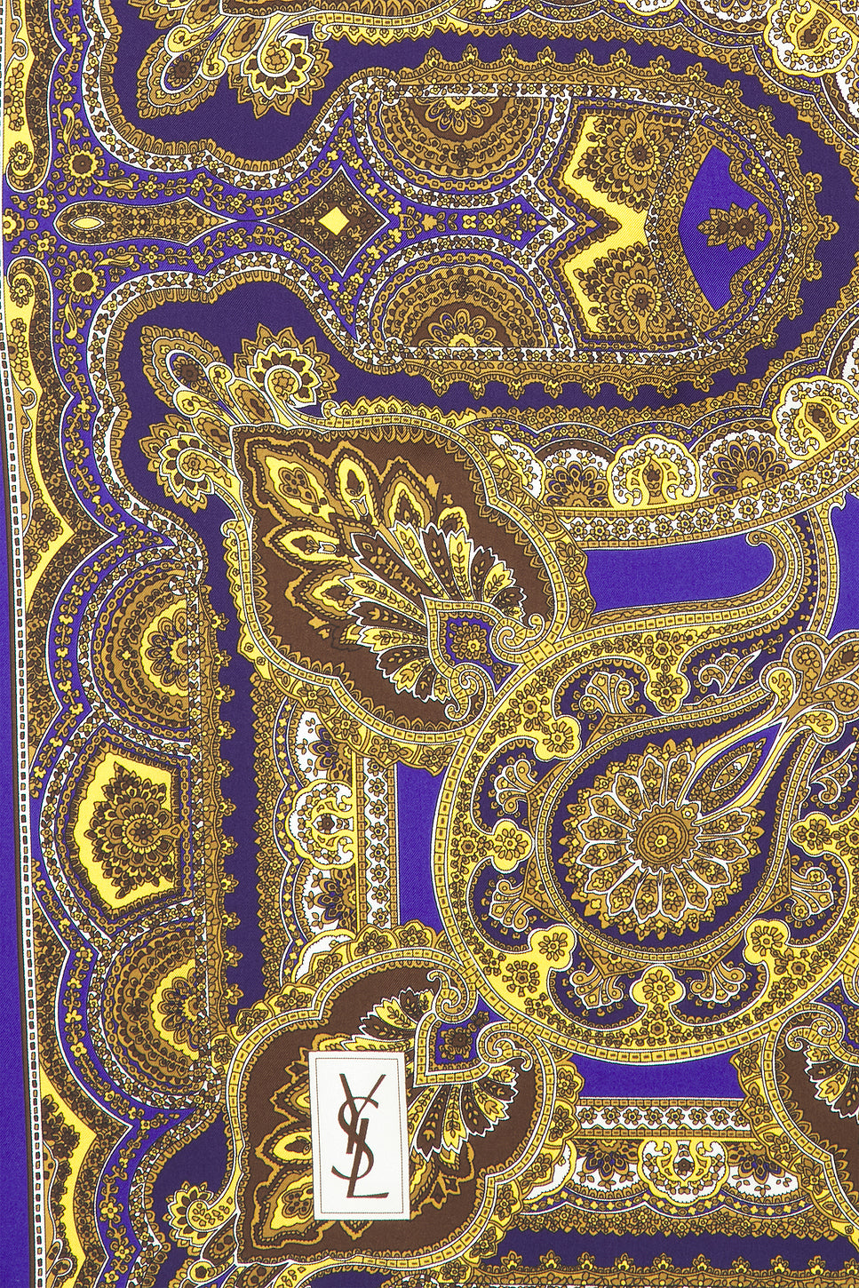 Vintage Paisley Carre Scarf