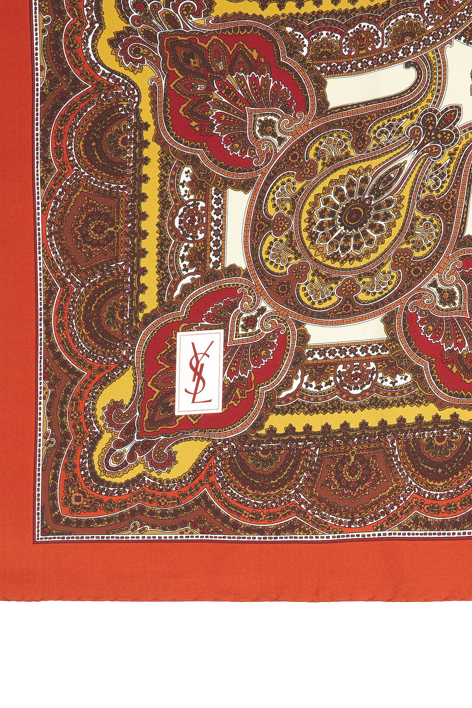 Vintage Paisley Carre Scarf