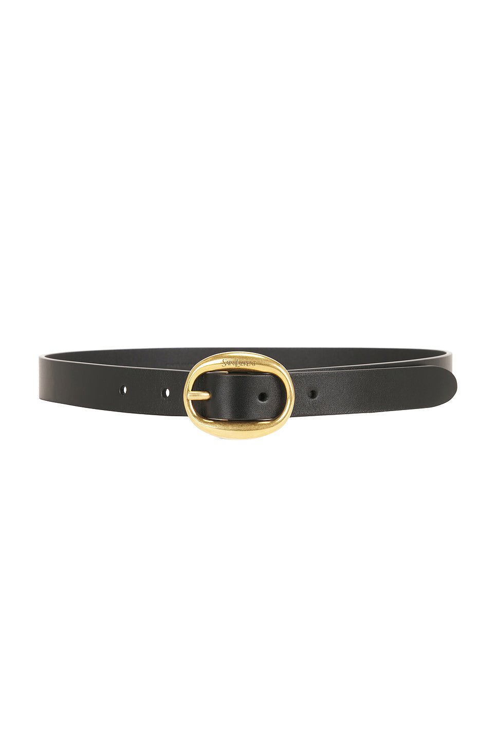 Fine Ceinture Boucle Ovale Belt