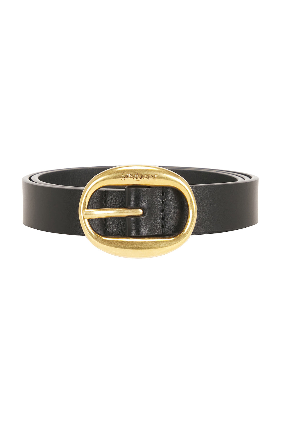 Fine Ceinture Boucle Ovale Belt