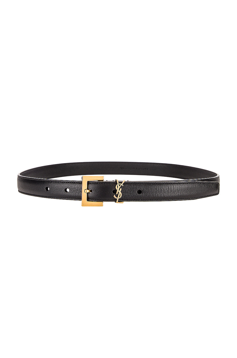 Logo Leather Belt